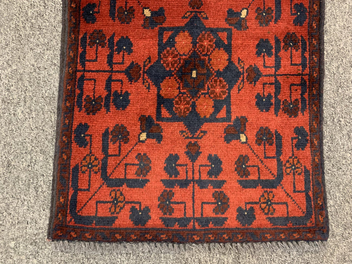2X3 Khall Tribal Handmade Wool Rug # 12356