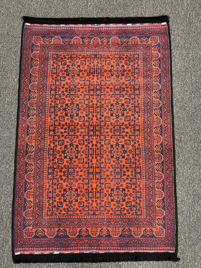 3X4 Khall Machine Washable Area Rug
