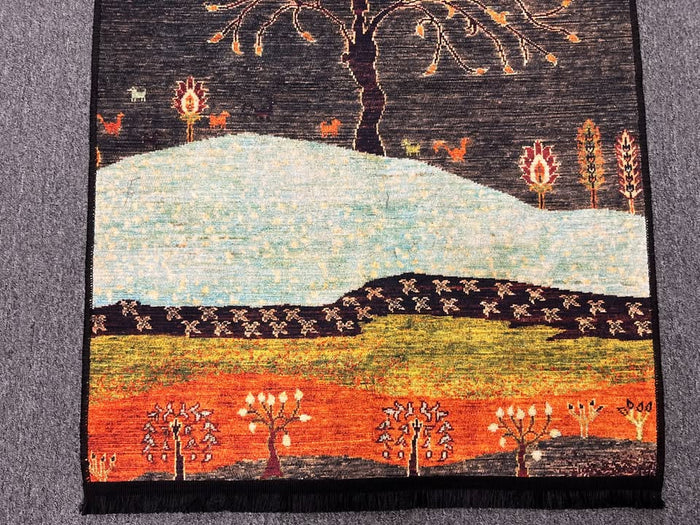 3X4 Tree Machine Washable Area Rug