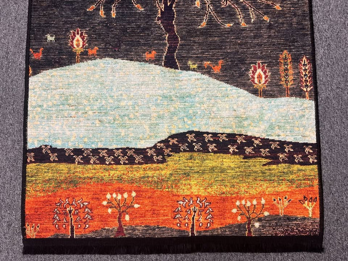 3X4 Tree Machine Washable Area Rug