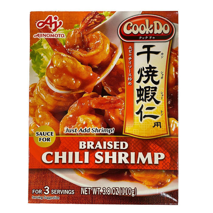 AJINOMOTO COOK DO BRAISED CHILI SHRIMP 3.8 OZ/110G