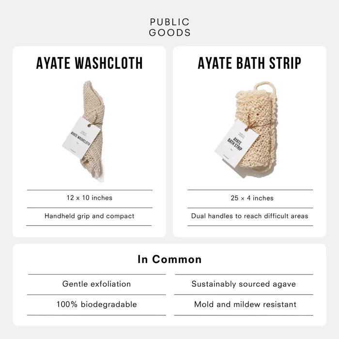 Ayate Washcloth (3 pack)