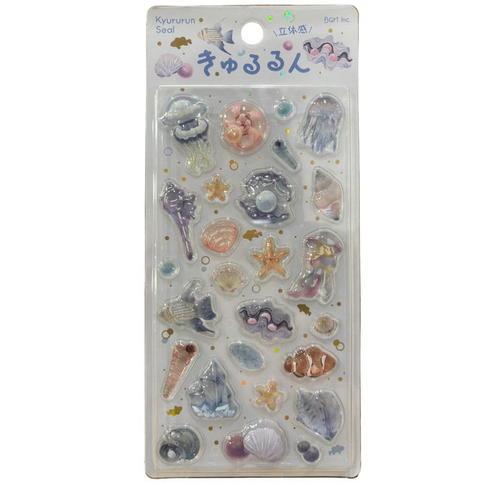 BGM STICKERS:BS-PR006 OCEAN LIFE