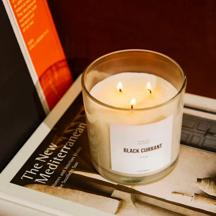 Black Currant Soy Candle