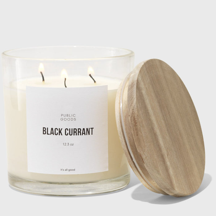 Black Currant Soy Candle