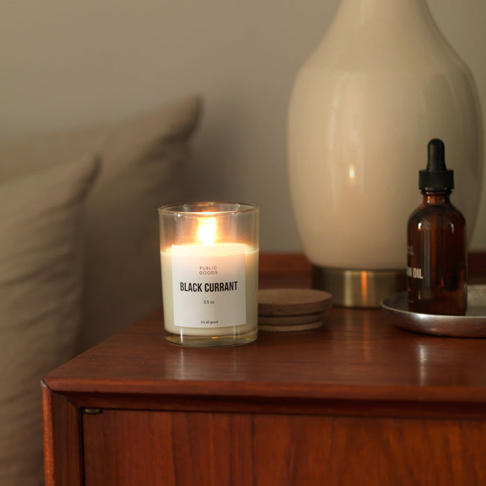 Black Currant Soy Candle