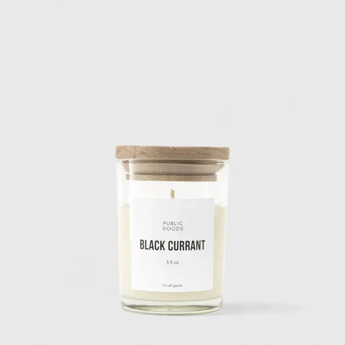 Black Currant Soy Candle