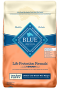 Blue Buffalo Life Protection Natural Chicken & Brown Rice Recipe Large Breed Puppy Dry Dog Food