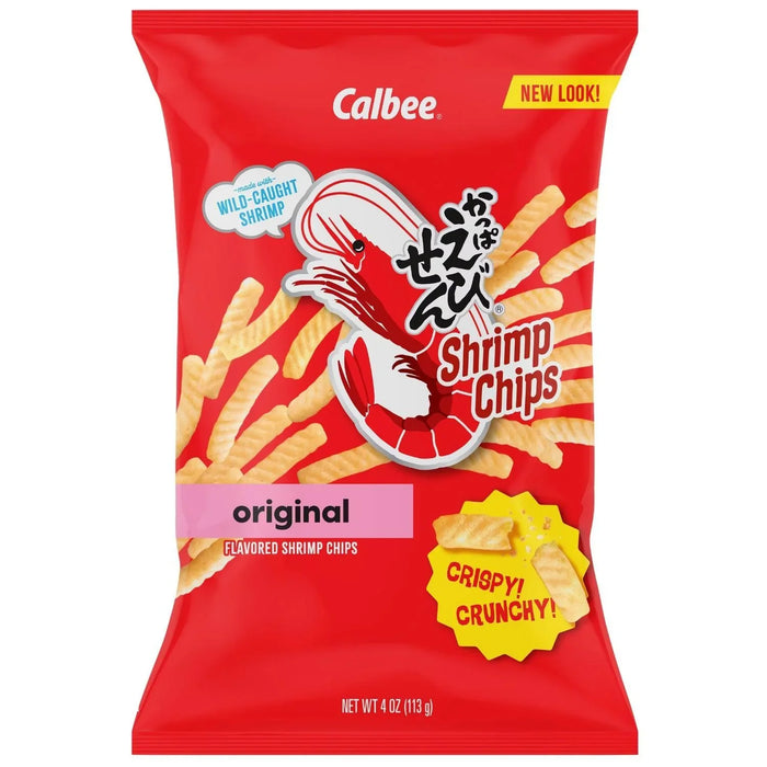CALBEE SHRIMP CHIPS ORIGINAL 8OZ/227G - GOHAN Market