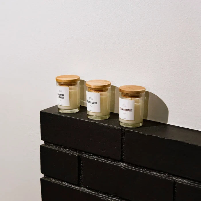 Cedar & Suede Soy Candle