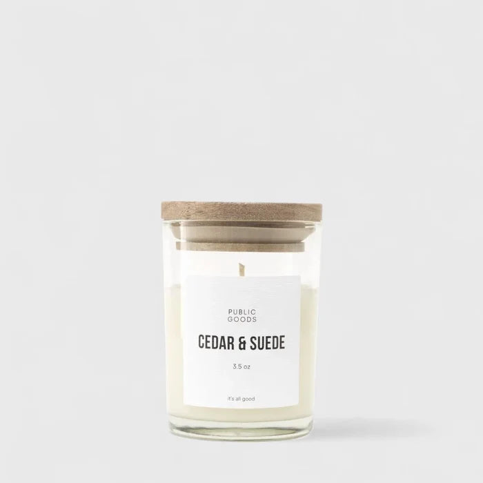 Cedar & Suede Soy Candle