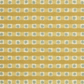 Dotty Check - Soft Ochre, Ochre, Smoke
