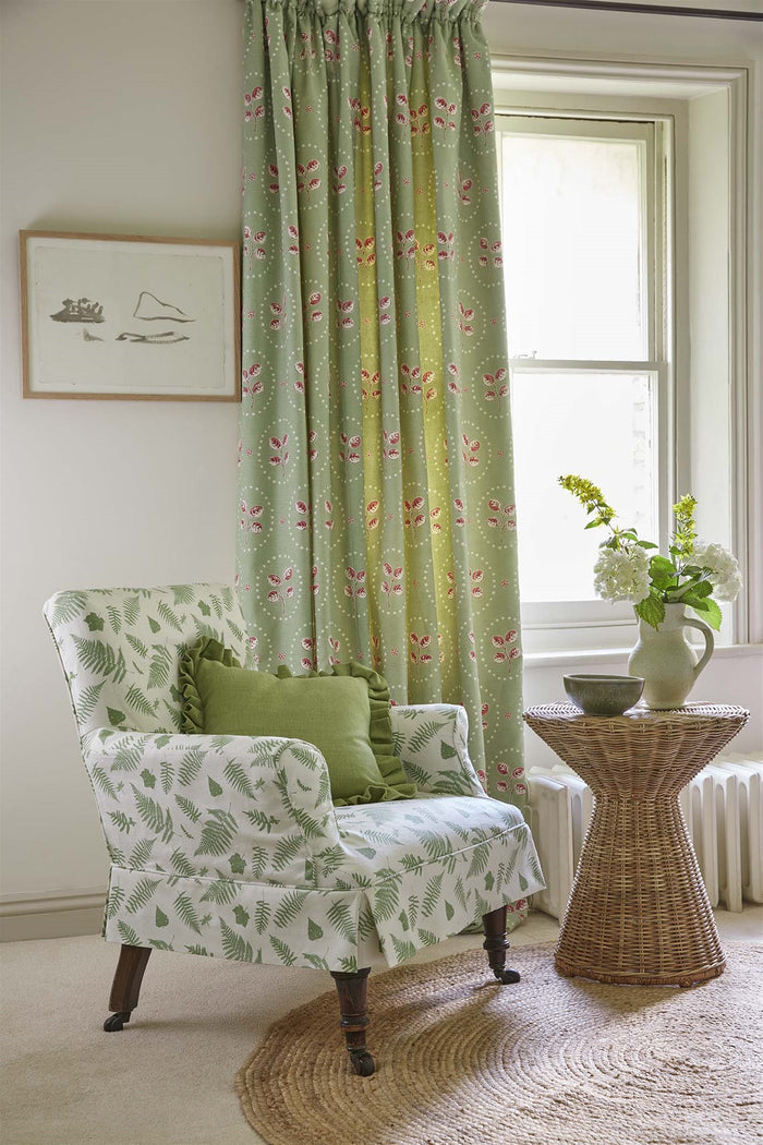 Down to Earth - Apple Green, Raspberry