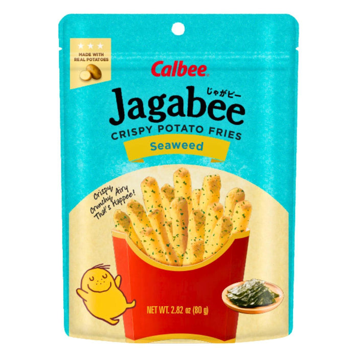 EXPIRING ON 10/7/2026 CALBEE JAGABEE SEAWEED FLAVORED POTATO SNACK 2.82 OZ/80 G