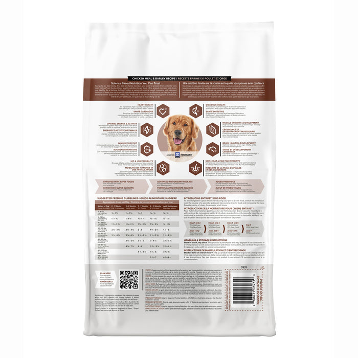 Kent Blue Seal EnTrust® Healthy Adult Chicken Meal & Barley Recipe Dog Food