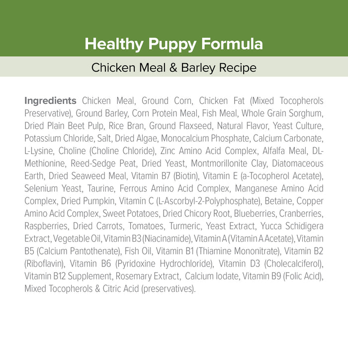 Kent Blue Seal EnTrust® Healthy Puppy Formula Chicken Meal & Barley Recipe Dog Food
