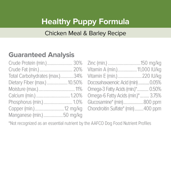 Kent Blue Seal EnTrust® Healthy Puppy Formula Chicken Meal & Barley Recipe Dog Food