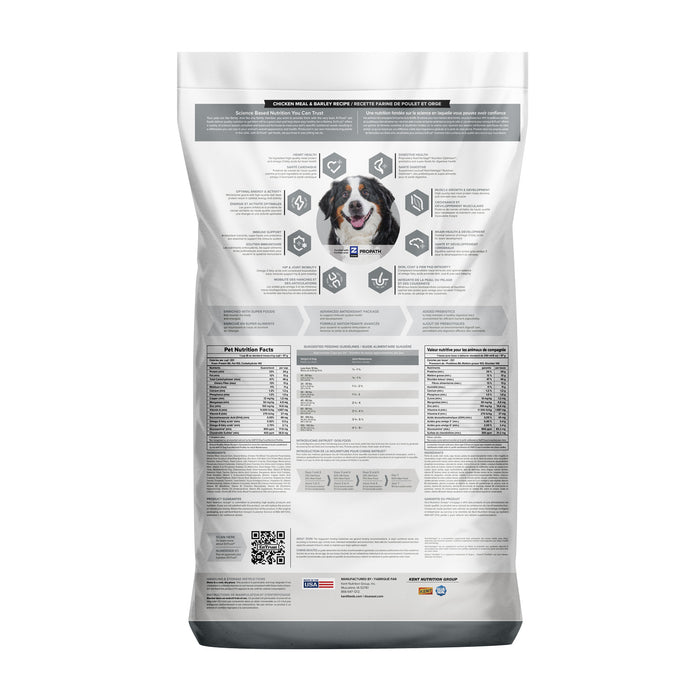Kent Blue Seal EnTrust® Healthy Senior Formula Chicken Meal & Barley Recipe Dog Food