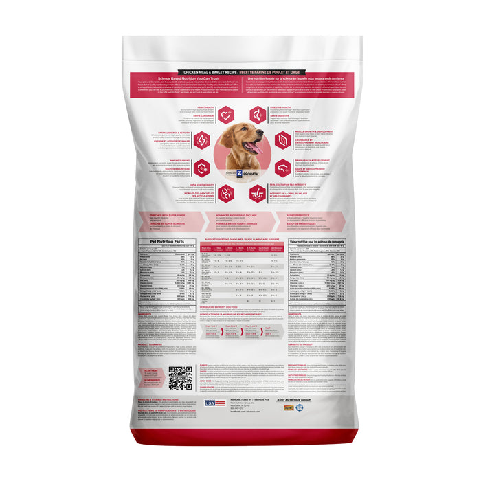 Kent Blue Seal EnTrust® Large Breed Puppy Formula Chicken Meal & Barley Recipe Dog Food