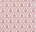 Lattice Leaf - Lily Pink, Mallow