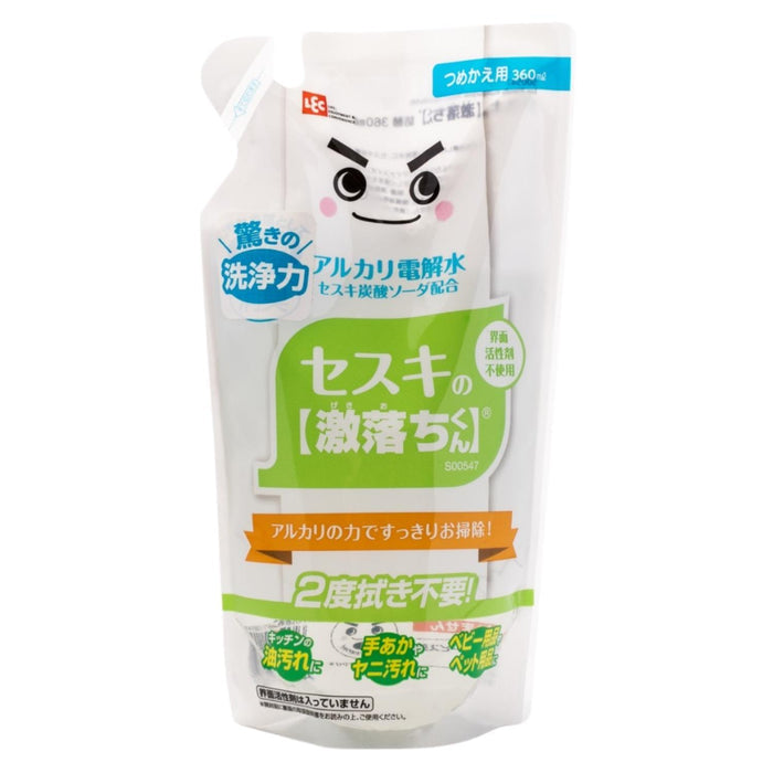 LEC GEKIOCHI SESQUI CLEANING LIQUID REFILL 360ML