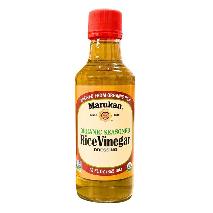 MARUKAN ORGANIC  SEASONING RICE VINEGAR 12FLOZ/355ML - GOHAN Market