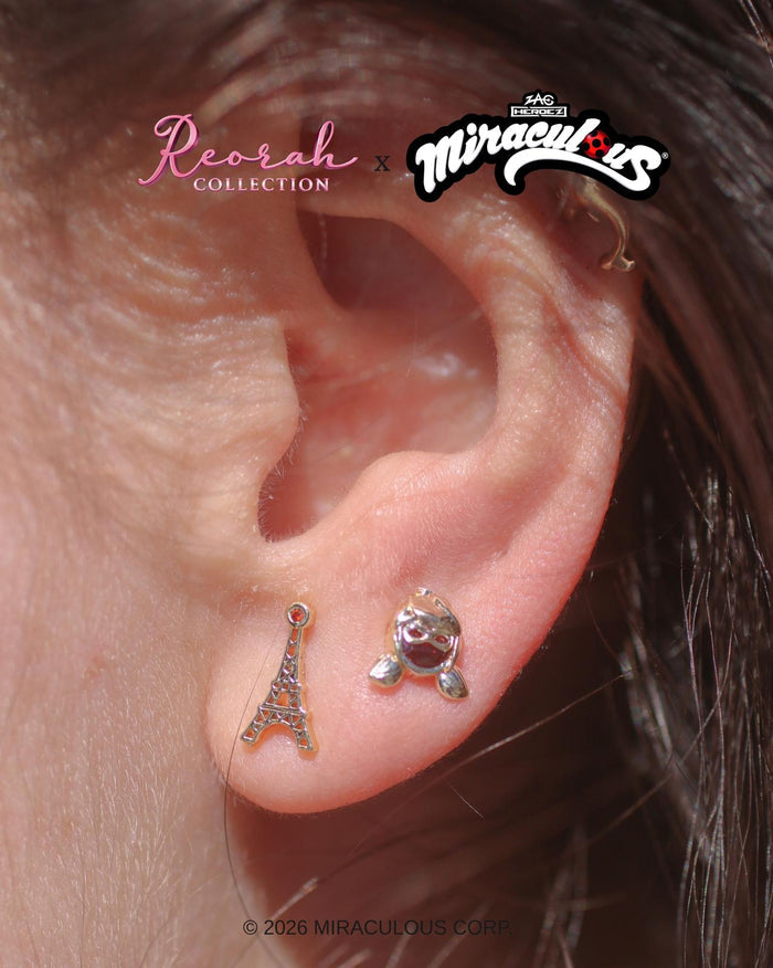 Miraculous® Ladybug Stud Earrings