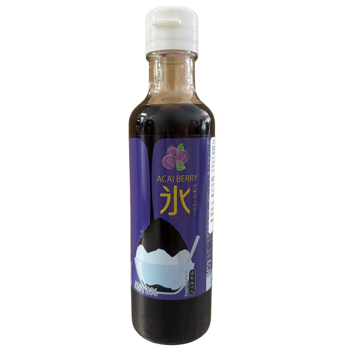 NAKAMURA KAKIGORI SYRUP ACAI BERRY 6.6FLOZ/200ML