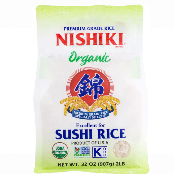 NISHIKI ORGANIC PREMIUM RICE 2LB/907G - GOHAN Market