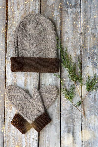 Nutmeg Hat & Mitten Kit