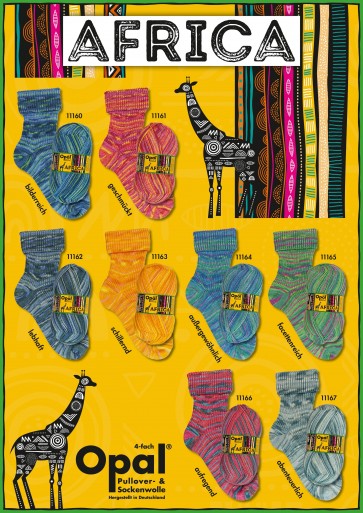 Opal Sock 4-PLY Africa