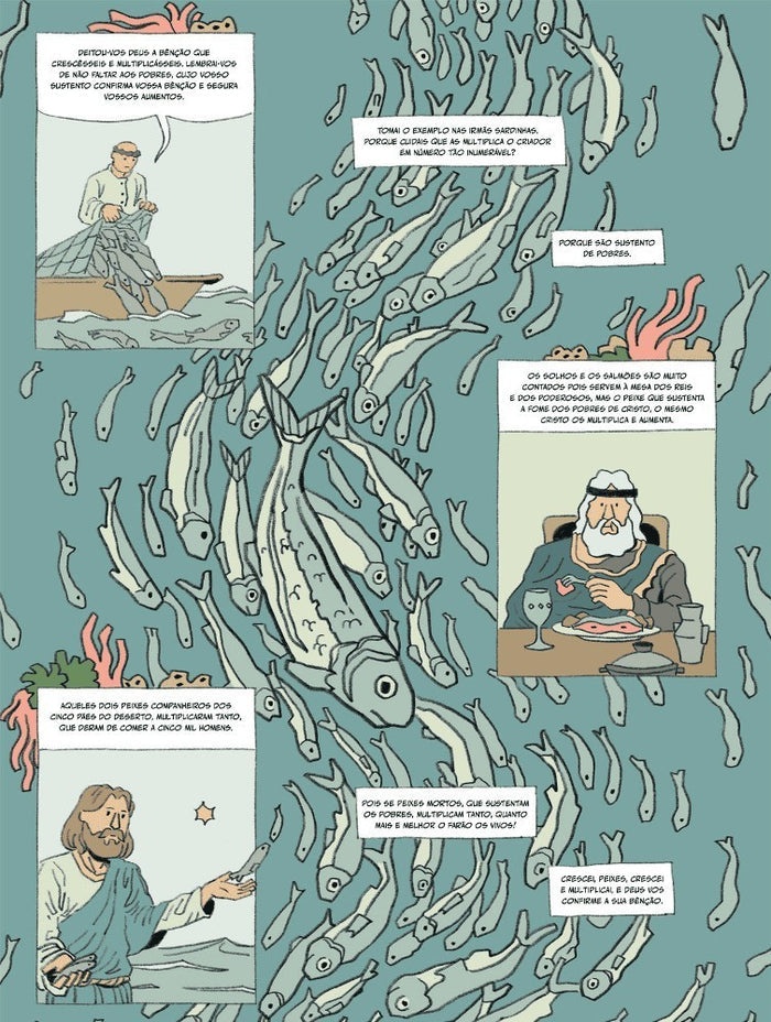 Sermão de Santo António aos Peixes, de Padre António Vieira (Ed. portuguesa, capa dura)