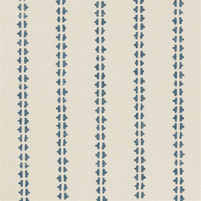 Simple Ticking Detail - Cornflower