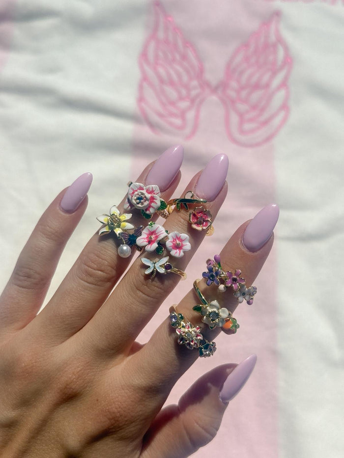 Spring Butterfly Ring
