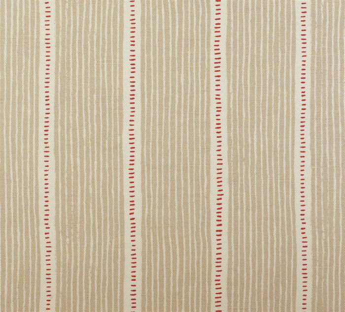 Stripe and Dash - Limestone, Raspberry