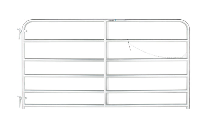 Tarter Galvanized 6 Bar Tube Gate