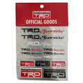 TRD STICKER SET SP-104