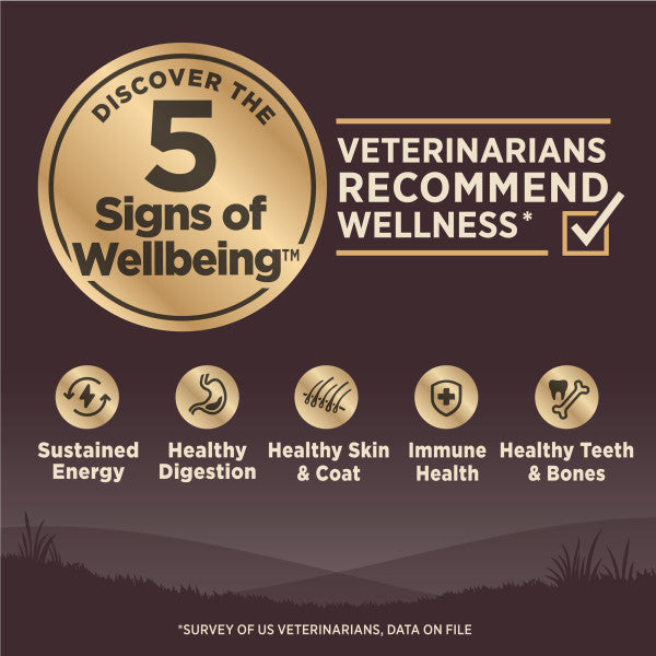Wellness CORE Natural Grain Free Ocean Whitefish, Herring & Salmon Recipe Dry Dog Food
