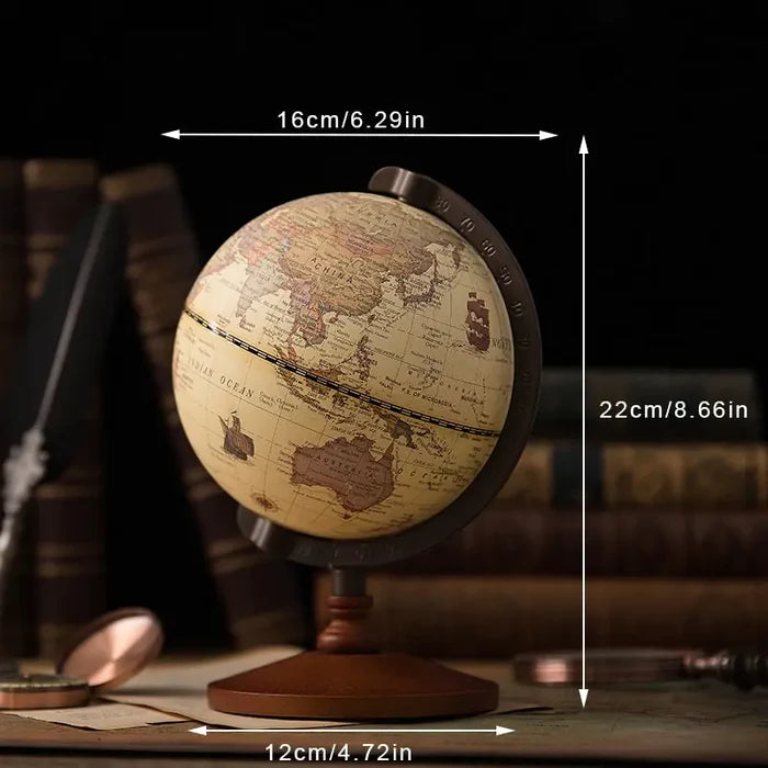 Detailed world globe home decor by My Store featuring colorful continents and a sturdy stand for educational and decorative use